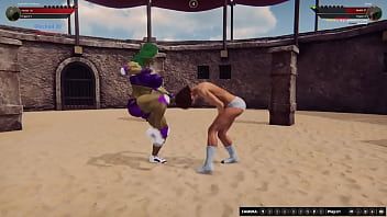 Redare Jennifer walters vs hanit (luptător gol 3d)