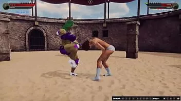 Redare Jennifer walters vs hanit (luptător gol 3d)